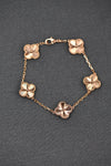 Brazalete flor imperial rose gold new collection