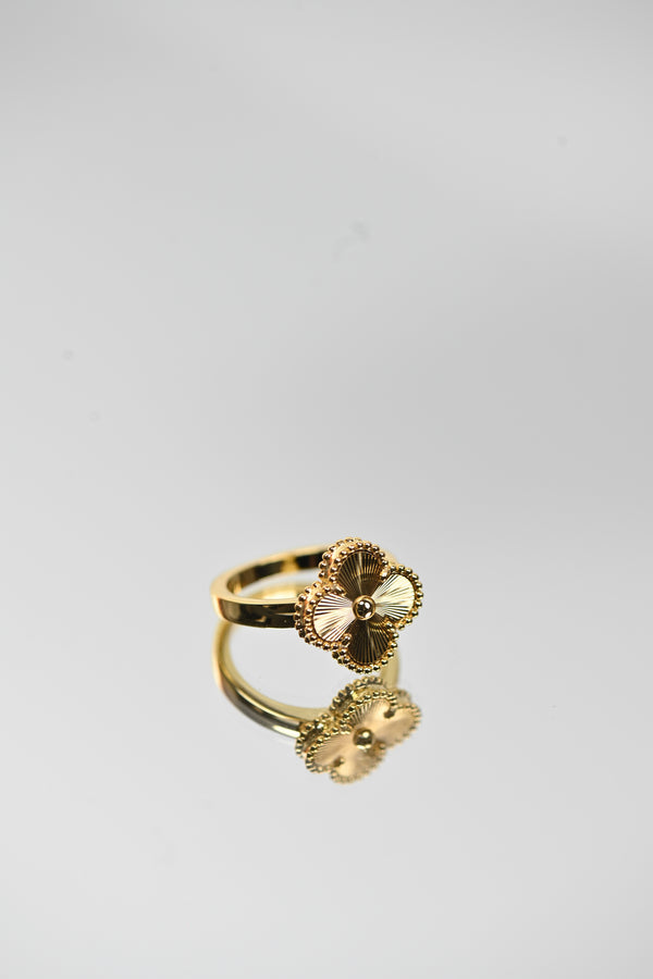 Anillo flor imperial gold