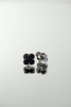 Aretes negros silver new collection