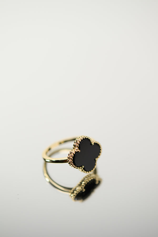 Anillo negro gold