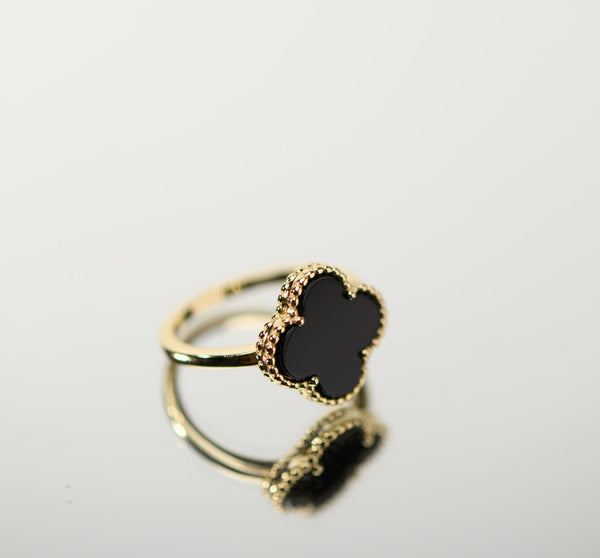 Anillo negro gold