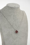 Cadena roja silver simple new collection