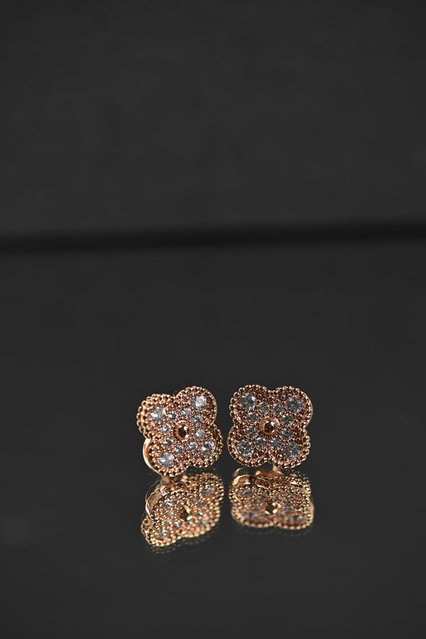 Aretes gold rose shine new collection