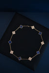 Cadena multiple Navy blue and shine new collection