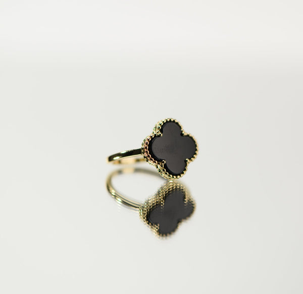 Anillo negro gold