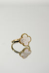 Anillo blanco perlado gold